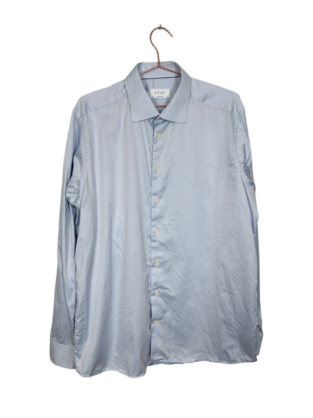 Eton Light Blue Men's Cotton Dress Shirt